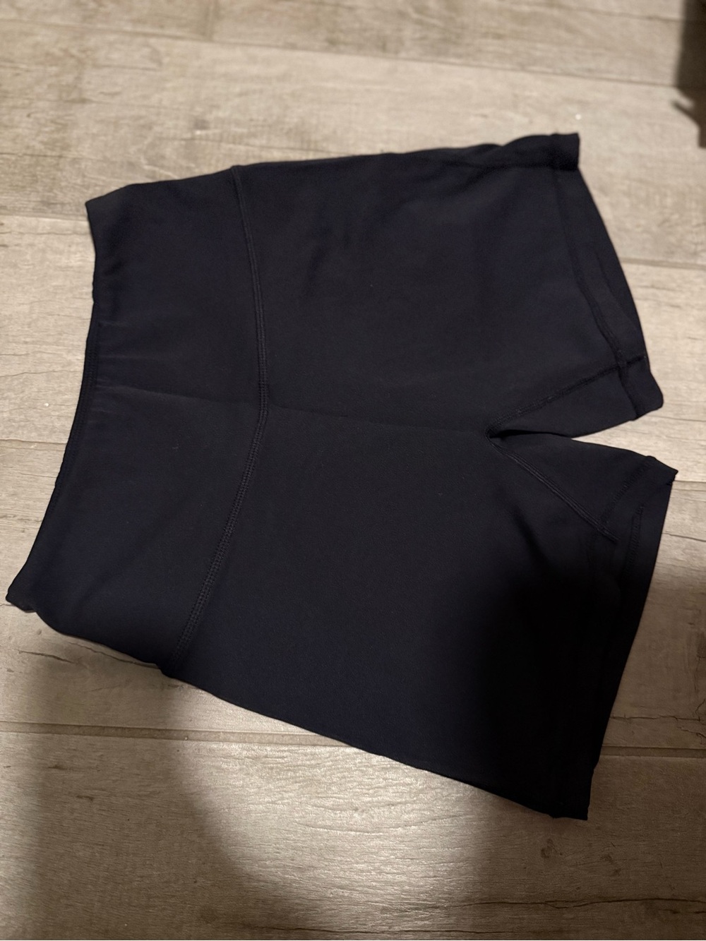 Alphalete Black High-Rise Athletic Shorts
